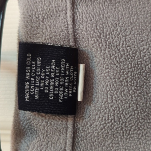 Charles River Apparel Men's Fleece Lined Zip Up Vest Size Medium - Picture 4 of 12